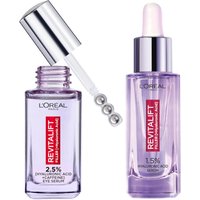 L'Oréal Paris Hydration Heroes Face and Eye Serum Duo with Hyaluronic Acid and Caffeine