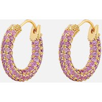 Luv AJ, Luv AJ Pavé Amalfi Plated Brass Crystal Earrings Luv AJ, Luv AJ Pavé Amalfi Plated Brass Crystal Earrings