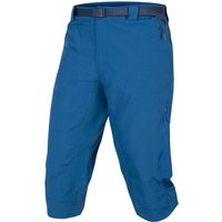 Endura Men's Hummvee 3/4 Shorts (With Liner) - Blueberry | Extra 10% off first order.