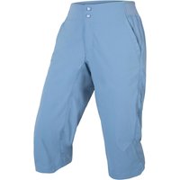 Endura Women's Hummvee Lite 3/4 Shorts (With Liner) - Blue steel | Extra 10% off first order.