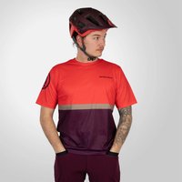 Endura Men's SingleTrack Core Tee II - Aubergine | Extra 10% off first order.