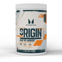 Myprotein UK MyProtein Origin Pre-Workout Pump | Stim Free - 600G - 30servings - Orange Mango Soda