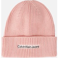 Calvin Klein Jeans, Calvin Klein Jeans Institutional Ribbed-Cotton Blend Beanie Calvin Klein Jeans, Calvin Klein Jeans Institutional Ribbed-Cotton Blend Beanie