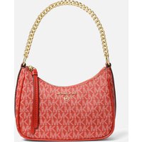 MICHAEL Michael Kors, MICHAEL Michael Kors Jet Set Charm Coated-Canvas Pouchette MICHAEL Michael Kors, MICHAEL Michael Kors Jet Set Charm Coated-Canvas Pouchette