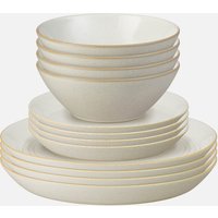 Denby, Denby Impression Cream Tableware Set - 12 pcs Denby, Denby Impression Cream Tableware Set - 12 pcs