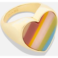 Coach, Coach Women's Coach-ella Rainbow Signet Ring - Multi Coach, Coach Women's Coach-ella Rainbow Signet Ring - Multi