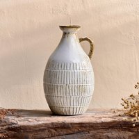 Nkuku, Nkuku Anjuna Reactive Glaze Decorative Jug - Large Nkuku, Nkuku Anjuna Reactive Glaze Decorative Jug - Large