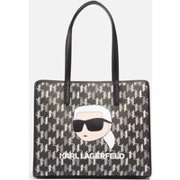 Karl Lagerfeld, Karl Lagerfeld Ikonik 2.0 Faux Leather Tote Bag Karl Lagerfeld, Karl Lagerfeld Ikonik 2.0 Faux Leather Tote Bag