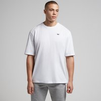 Myprotein UK MP Men's Rest Day Oversized T-Shirt - White - XXS