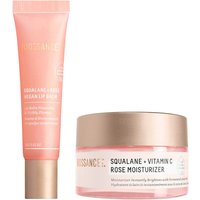 Biossance Squalane and Vitamin C Rose Moisturiser with Vegan Lip Balm