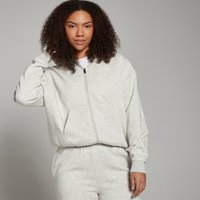 Myprotein UK MP Women's Basics Zip Through Hoodie - Light Grey Marl - XXS