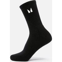 Myprotein UK MP Unisex Crew Socks - Black - UK 2-5