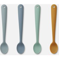 Liewood, Liewood Siv Feeding Spoon 4-Pack - Blue Multi Mix Liewood, Liewood Siv Feeding Spoon 4-Pack - Blue Multi Mix