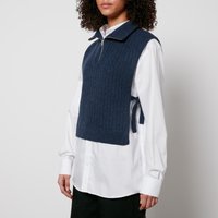 Samsøe Samsøe, Samsøe Samsøe Women's Scarlett Zip Turtlescarf 15010 - Inkwell Samsøe Samsøe, Samsøe Samsøe Women's Scarlett Zip Turtlescarf 15010 - Inkwell