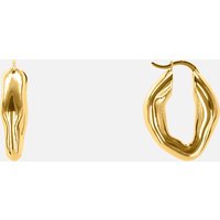 Oma The Label, Oma The Label The Mira 18 Karat Gold-Plated Hoop Earrings Oma The Label, Oma The Label The Mira 18 Karat Gold-Plated Hoop Earrings