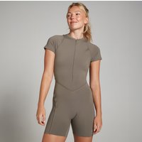 Myprotein UK MP Women's Tempo Piping Short All In One - Espresso - M