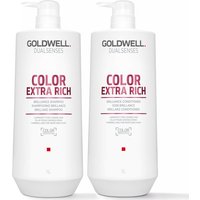 Goldwell Dualsenses Color Brilliance Extra Rich Shampoo and Conditioner 1L Duo