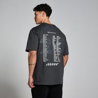 Myprotein UK MP Men's Race Day Graphic T-Shirt - Washed Black