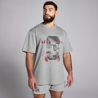 Myprotein UK MP Origin Graphic T-Shirt - Grey Marl - XXS-XS