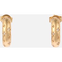 Astrid & Miyu Mini Cosmic Dome 18K Gold-Plated Sterling Silver Hoops