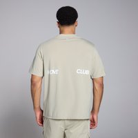 Myprotein UK MP Men's Tempo Graphic Oversized T-Shirt - Salt Grey