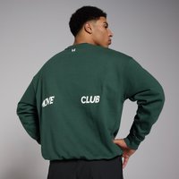 Myprotein UK MP Men's Tempo Oversized Graphic Sweatshirt - Deep Green - XXL