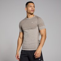 Myprotein UK MP Men's Seamless Short Sleeve T-Shirt - Tan Marl