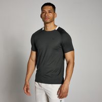 Myprotein UK MP Men's Tempo Gridded Training Shirt - Washed Black