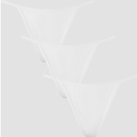 Myprotein UK MP Women's Mid Rise G String (3 pack) - White - XS