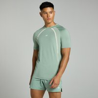 Myprotein UK MP Men's Tempo Panel T-Shirt - Pale Green - S
