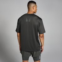 Myprotein UK MP Men's Tempo Oversized Mesh Training T-Shirt - Night Grey - XS