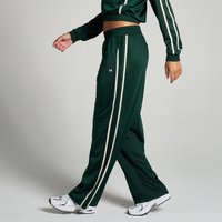 Myprotein UK MP Women's Tricot Track Straight Leg Joggers - Dark Emerald