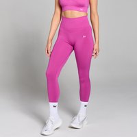 Myprotein UK MyProtein MP Women's Tempo Seamless Scrunch Leggings - Violet Pink