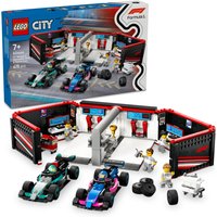 LEGO® City F1® Garage & Mercedes-AMG & Alpine Cars Toy Playset 60444