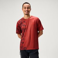 Endura Men's Ltd Botanic Print S/S Tee - Brick | Extra 10% off first order.