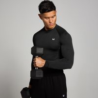 Myprotein UK MyProtein MP Men's Tempo Pillar Graphic Seamless Long Sleeve Top - Black - L