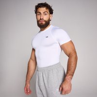 Myprotein UK MyProtein MP Men's Training Short Sleeve Baselayer - White