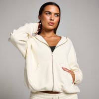 Myprotein UK MyProtein MP Women's Basics Zip Through Hoodie - Soft Cream
