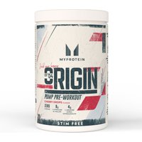 Myprotein UK MyProtein Origin Pre-Workout Pump | Stim Free - 630G - 30servings - Cherry Drops