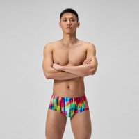Herren Club Training Badehose 13,5 cm mit Print Rot/Gelb Herren Club Training Badehose 13,5 cm mit Print Rot/Gelb