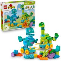 LEGO® DUPLO® Town 3in1 Dinosaurs on Wheels Learn-Through-Play Toddler Toy 10451