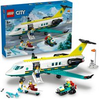LEGO City Emergency Air Ambulance Airplane Toy Playset 60465