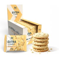 Image of Myprotein Extra Protein Cookie - 12 x 75g - White Chocolate Almond
