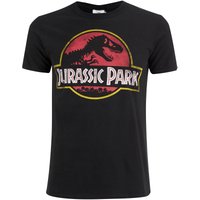 Jurassic Park Men's Classic Logo T-Shirt - Black - L