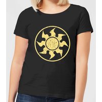 Magic The Gathering Mana White Women's T-Shirt - Black - L