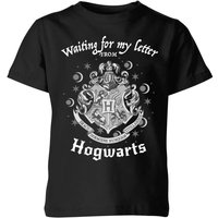 Harry Potter Waiting For My Letter From Hogwarts Kids' T-Shirt - Black - 3-4 Years