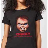 Chucky Friends Till The End Women's T-Shirt - Black - L