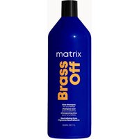 Matrix Total Results Brass Off Brunette Blue Shampoo für aufgehelltes brünettes Haar 1 L