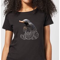 Fantastic Beasts Tribal Niffler Women's T-Shirt - Black - L