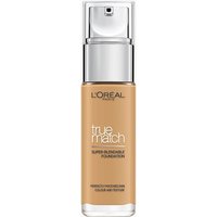 L'Oréal Paris True Match Liquid Foundation with SPF and Hyaluronic Acid 30ml (Various Shades) - 6W Golden Honey